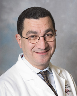 Studio portrait of Dr. Gabriel Aldea, cardiovascular surgery, vascular surgery.